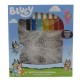 Bluey Colouring set decorative hangers 6 Τεμ.