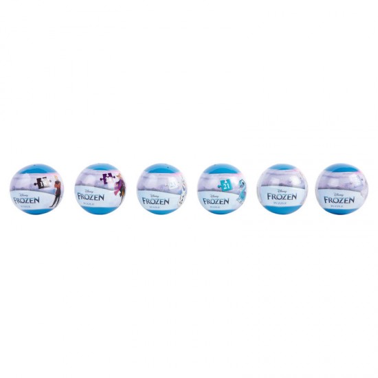 Disney Frozen assorted Surprise ball puzzle 24 Τεμ.