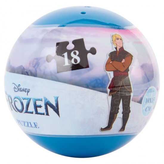 Disney Frozen assorted Surprise ball puzzle 24 Τεμ.