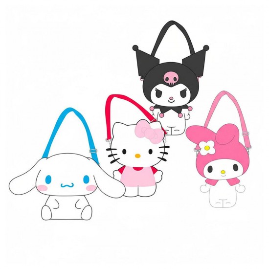 Hello Kitty and Friends assorted plush bag 10 Τεμ.