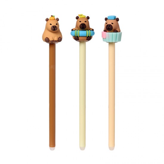 Capybara assorted Topper Erasable pen 36 Τεμ.