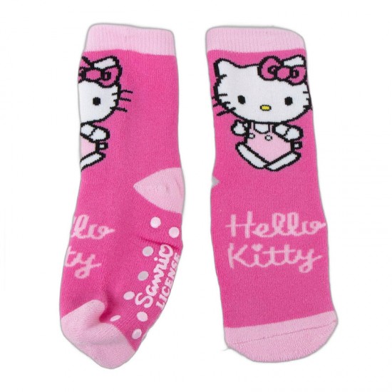 Hello Kitty assorted anti-slip socks 12 Τεμ.