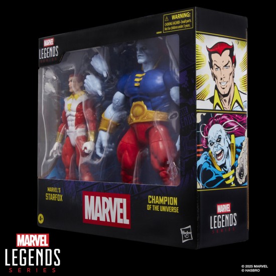 Marvel Legends Series Starfox & Champion of the Universe pack 2 figures 15cm