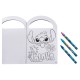 Disney Stitch assorted Activity and colouring set 12 Τεμ.