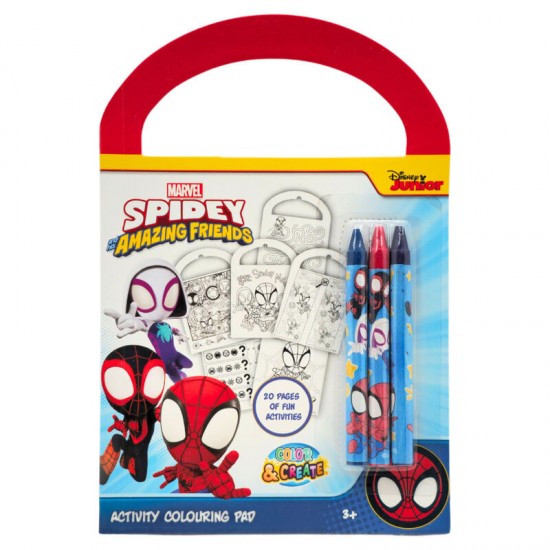 Marvel Spiderman assorted Activity and colouring set 12 Τεμ.