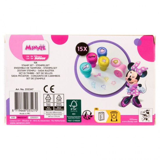 Disney Minnie pack 15 stamps 6 Τεμ.