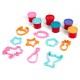 Disney Stitch assorted pack of 6 mini pots of modelling clay + moulds 6 Τεμ.
