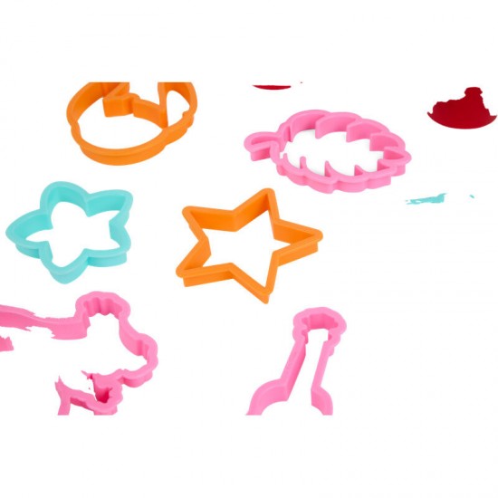 Disney Stitch assorted pack of 6 mini pots of modelling clay + moulds 6 Τεμ.