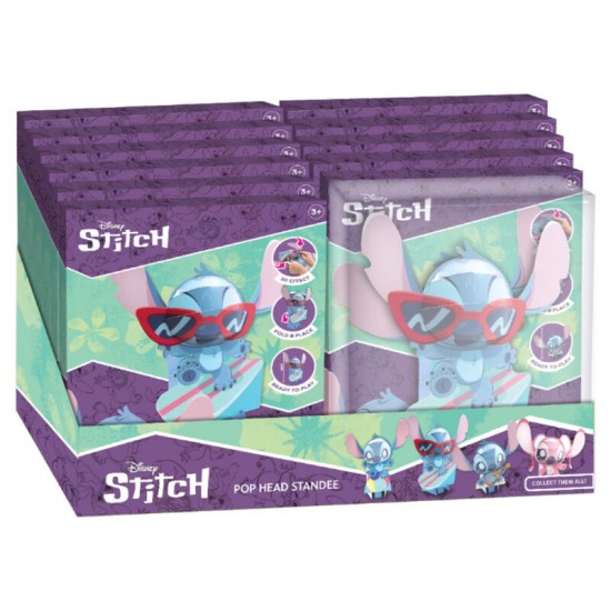 Disney Stitch assorted 3D figure 20cm 12 Τεμ.