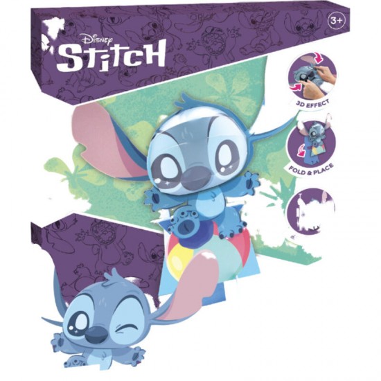 Disney Stitch assorted 3D figure 20cm 12 Τεμ.
