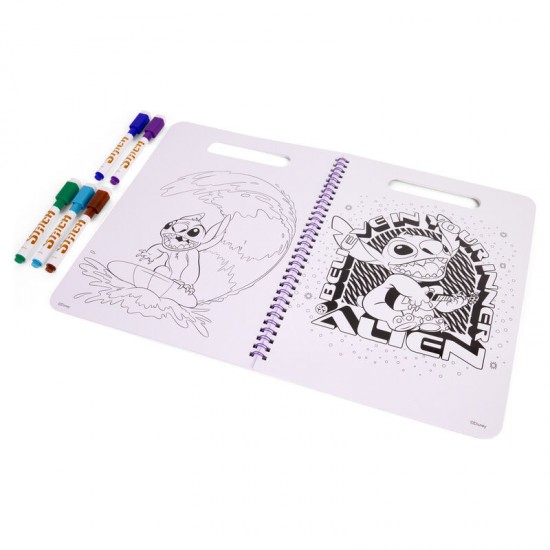 Disney Stitch Magic water painting book 6 Τεμ.