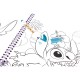 Disney Stitch Magic water painting book 6 Τεμ.