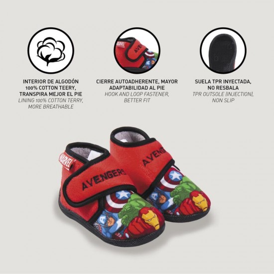Marvel Avengers slippers 12 Τεμ.