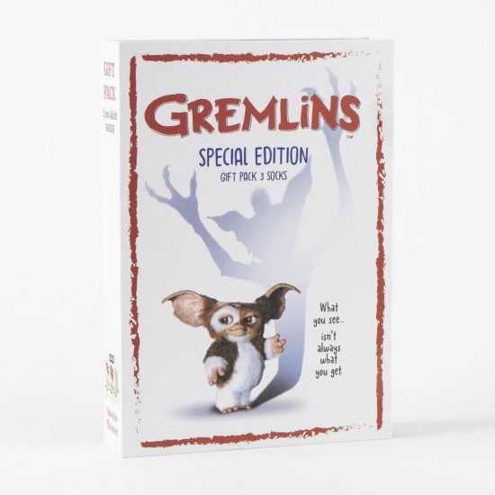 Gremlins pack 3 adult socks