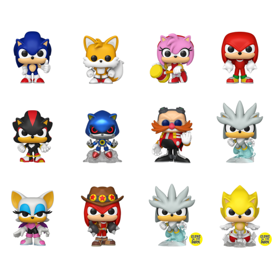 Assorted Mystery Mini figure Sonic The Hedgehog 12 Τεμ.