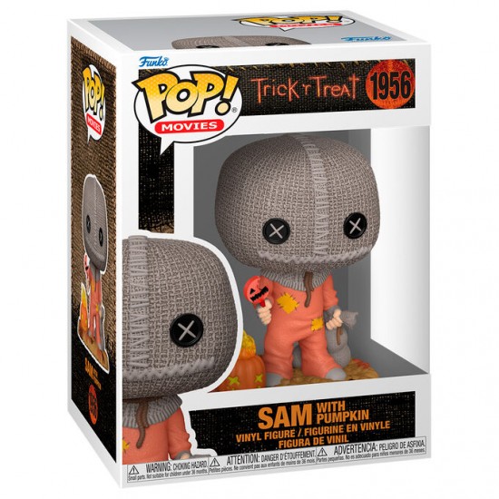 POP figure Trick'r Treat Sam with Pumpkin