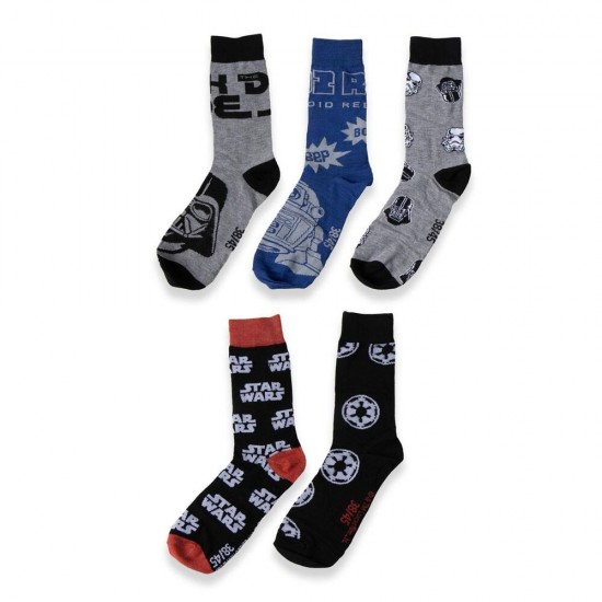 Star Wars assorted adult pack 12 socks 12 Τεμ.