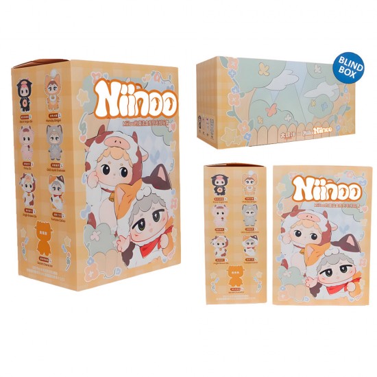 Niinoo assorted Blind Box Surprise doll keychain 17cm 6 Τεμ.