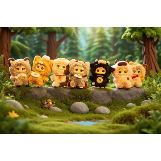 Niinoo assorted Blind Box Surprise doll keychain 17cm 6 Τεμ.