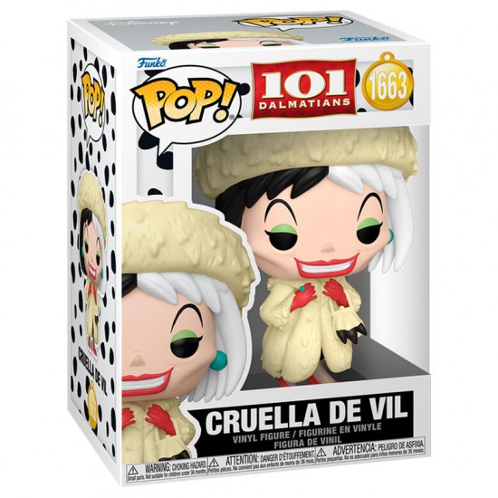 POP figure Disney 101 Dalmatas Cruella de Vil 5 + 1 Chase 6 Τεμ.
