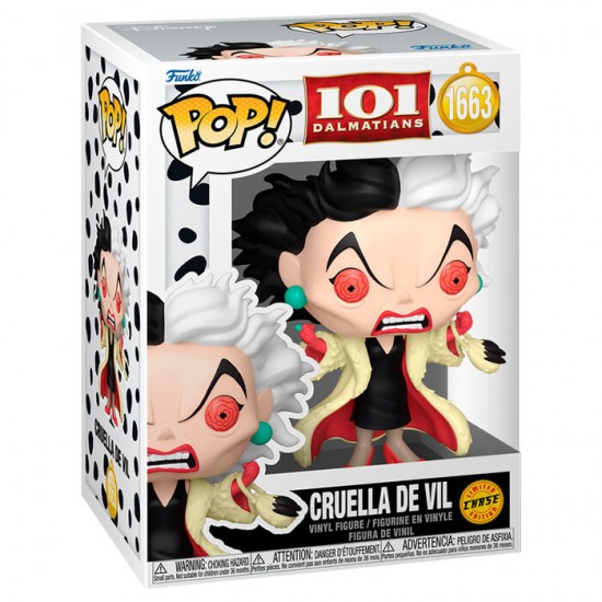 POP figure Disney 101 Dalmatas Cruella de Vil 5 + 1 Chase 6 Τεμ.