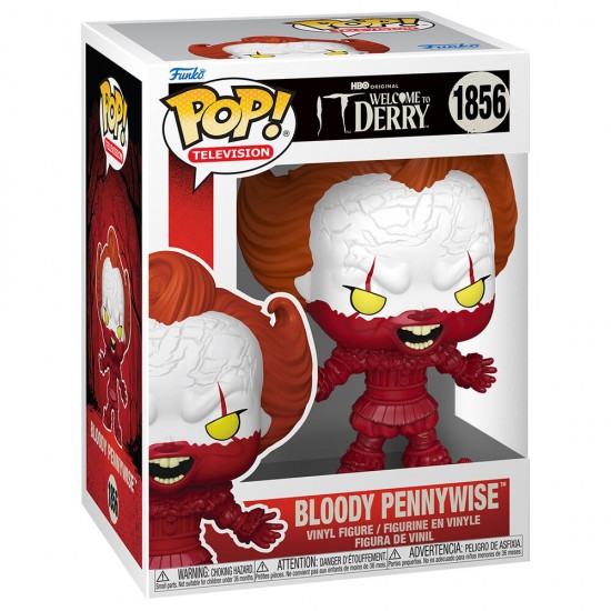 POP figure IT Welcome To Derry Bloody Pennywise