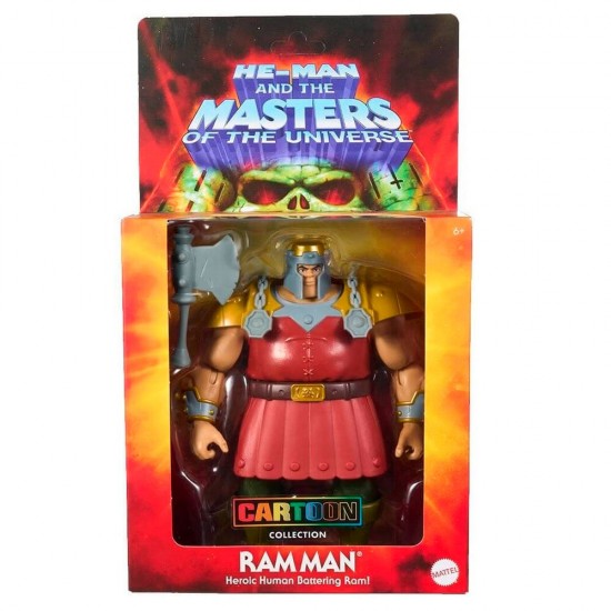 He-Man and The Masters Of The Universe Cartoon Collection Ram Man Deluxe figure 13cm