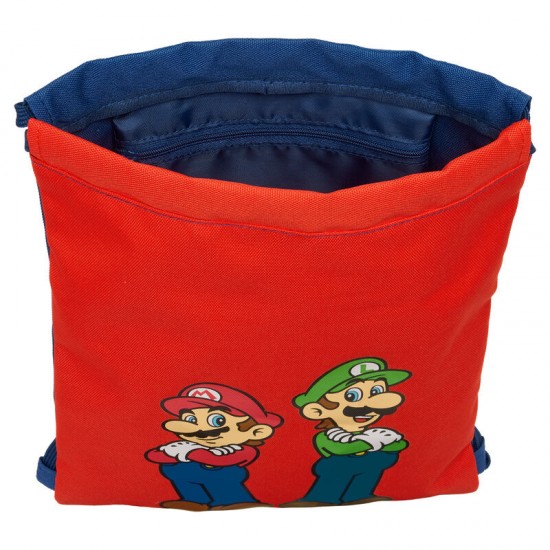 Super Mario Bros Mamma Mia gym bag 34cm