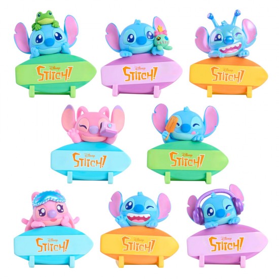 Disney Stitch Attachmeez assorted surprise figure 12 Τεμ.