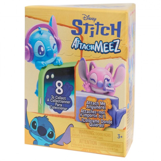 Disney Stitch Attachmeez assorted surprise figure 12 Τεμ.