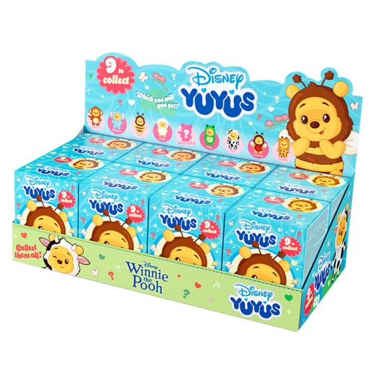 Disney Winnie the Pooh YusYus assorted suprise plush toy 12cm 8 Τεμ.