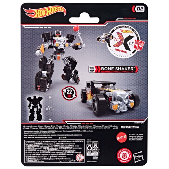 Hot Wheels Transformers Bone Shaker car