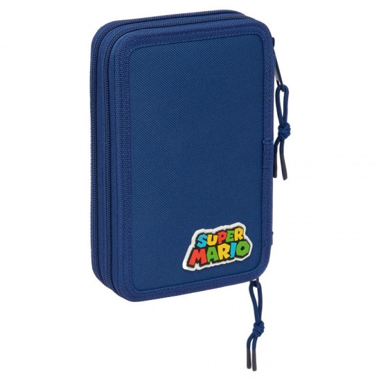 Super Mario Bros Mamma Mia double pencil case 29pcs