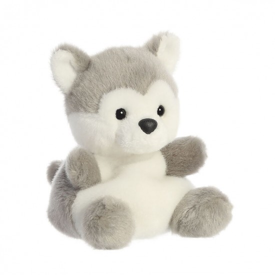 Palm Pals Husky plush toy 13cm