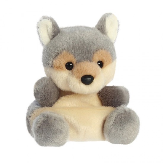 Palm Pals Wolf plush toy 13cm