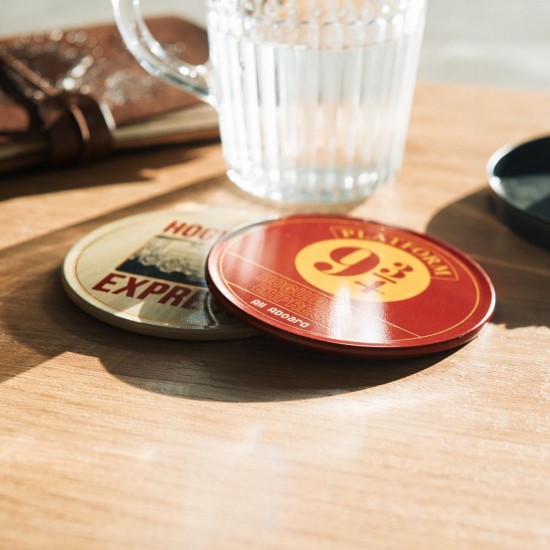 Harry Potter Platform 9 3/4 set 2 coaster 6 Τεμ.