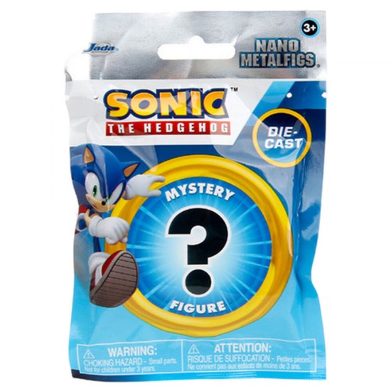 Sonic the Hedgehog assorted about surprise metalfigs figure 4cm 24 Τεμ.
