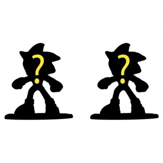 Sonic the Hedgehog assorted about surprise metalfigs figure 4cm 24 Τεμ.