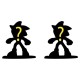 Sonic the Hedgehog assorted about surprise metalfigs figure 4cm 24 Τεμ.