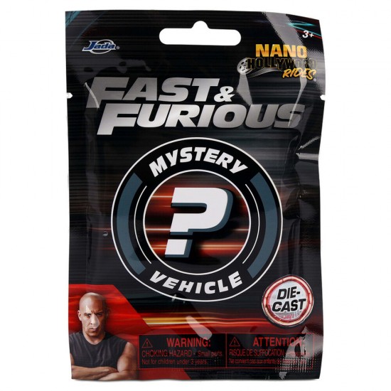 Fast & Furious assorted about surprise die-cast car 4cm 24 Τεμ.