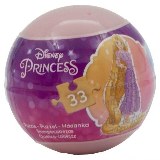 Disney Princess assorted Surprise ball puzzle 24 Τεμ.