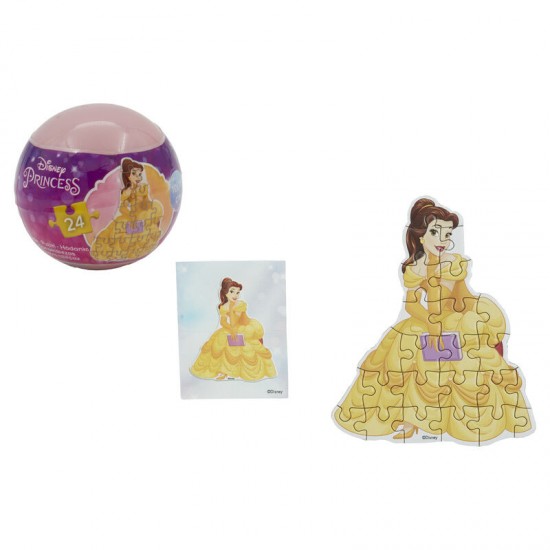 Disney Princess assorted Surprise ball puzzle 24 Τεμ.