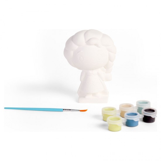 Disney Frozen Plaster figure for painting 12 Τεμ.