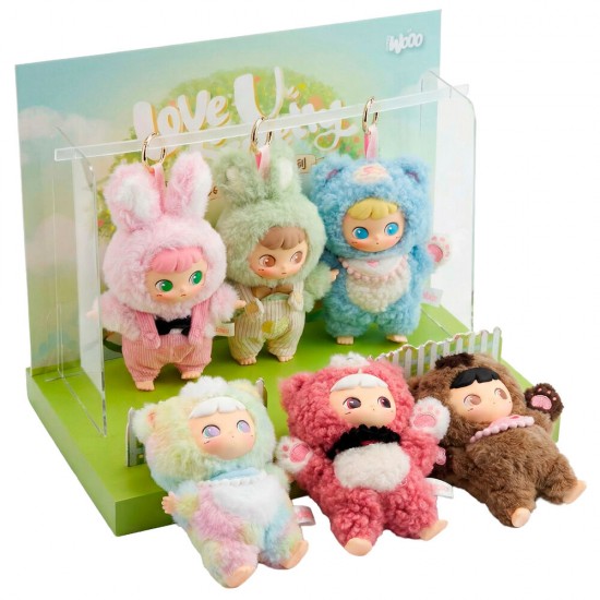 Cimmy Love U Secretly Series assorted Blind Box Surprise doll keychain 17cm 6 Τεμ.