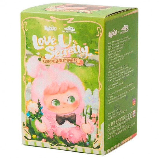 Cimmy Love U Secretly Series assorted Blind Box Surprise doll keychain 17cm 6 Τεμ.