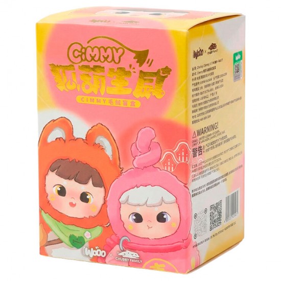 Cimmy Hulu Fox Series assorted Blind Box Surprise doll keychain 18cm 6 Τεμ.