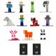 Minecraft assorted about surprise metalfigs figure 4cm 24 Τεμ.