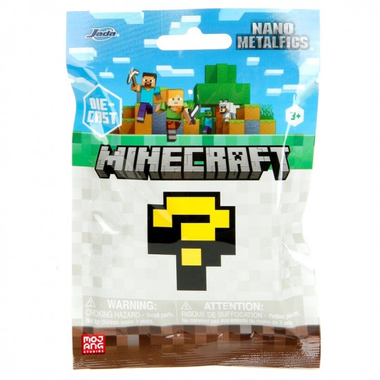 Minecraft assorted about surprise metalfigs figure 4cm 24 Τεμ.