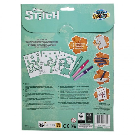 Disney Stitch Spray pen 12 Τεμ.