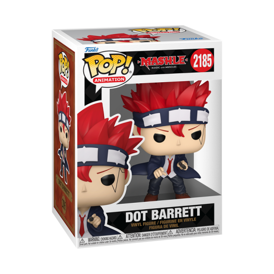POP figure Mashle Dot Barrett 5 + 1 Chase 6 Τεμ.